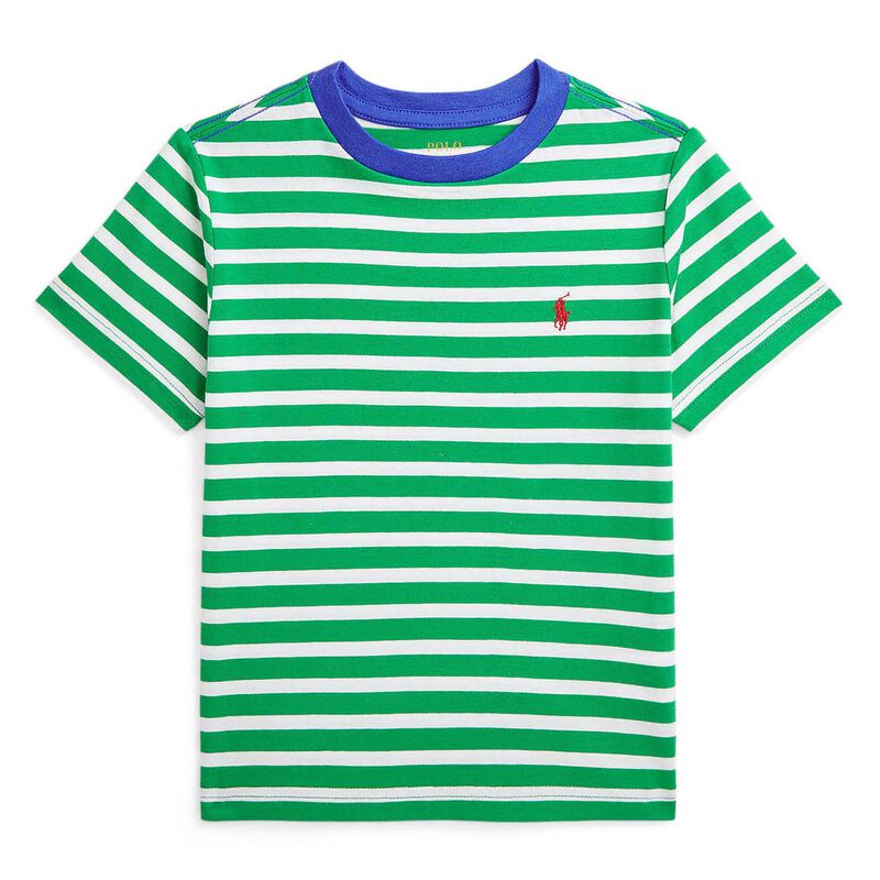 Polo Ralph Lauren Striped Cotton Jersey Ringer Tee image number 0